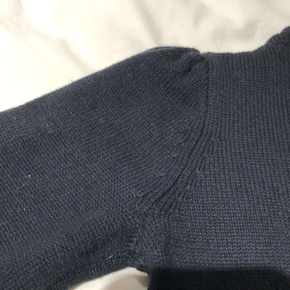 Gymboree 2t bling button black puff sleeve worn 1